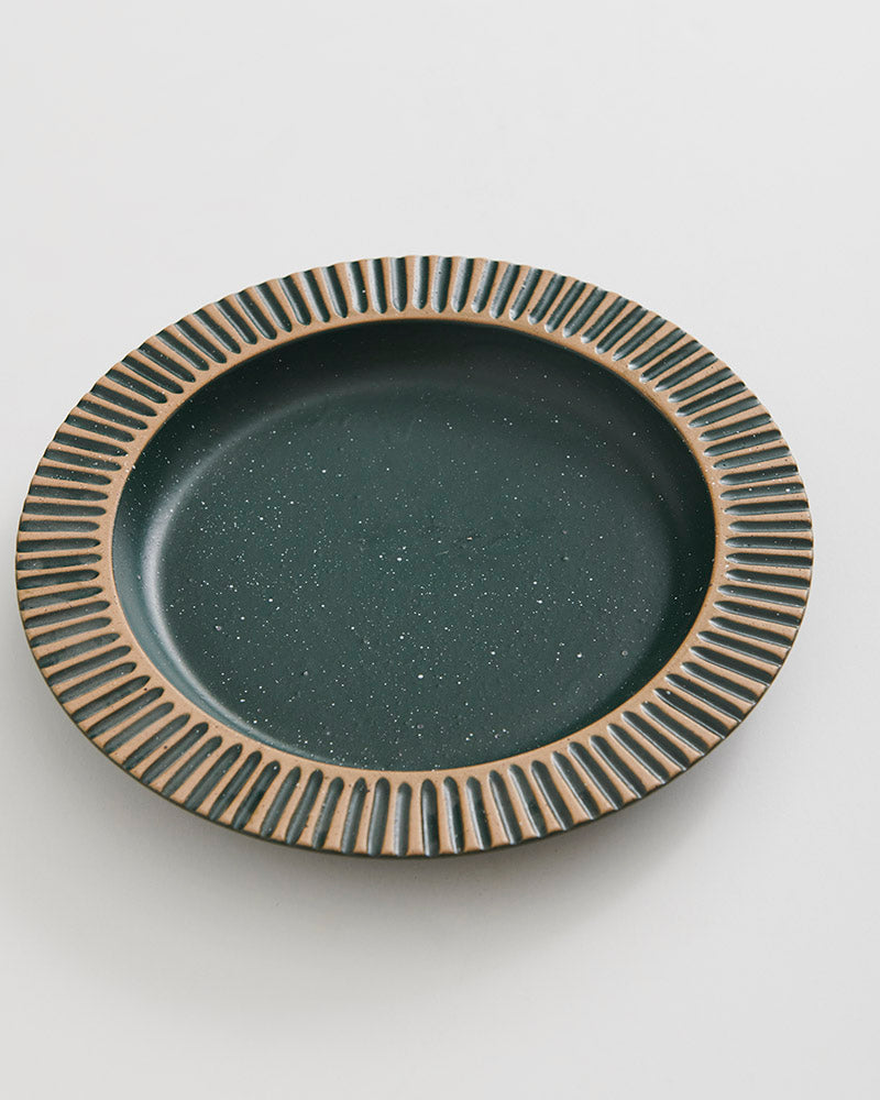 Nontoxic Stoneware Stackable Plate