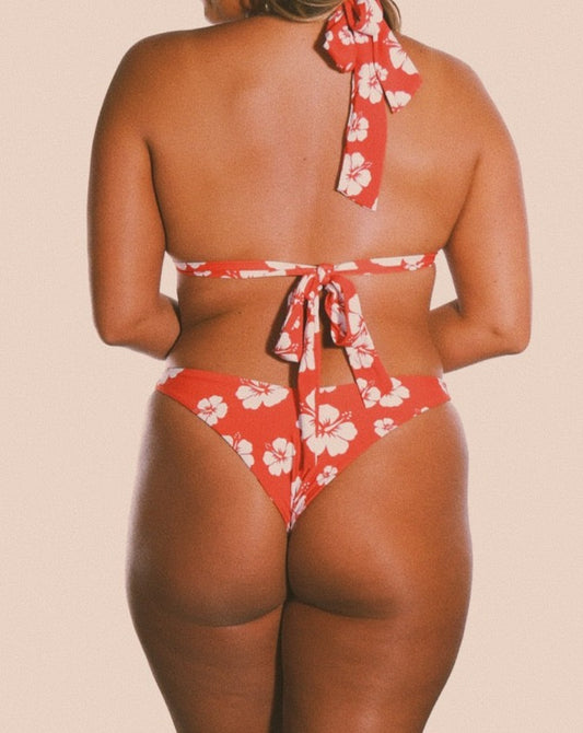 Moani Bottoms in Waikiki Red (Skimpy)