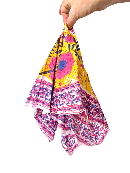 Block Print Bandana- Jaipur Market Collection