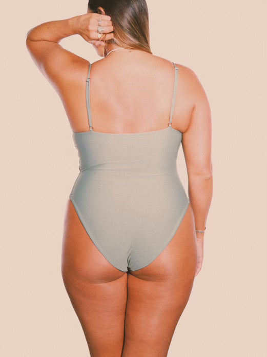 Kailua One Piece in Gem Green (Full)