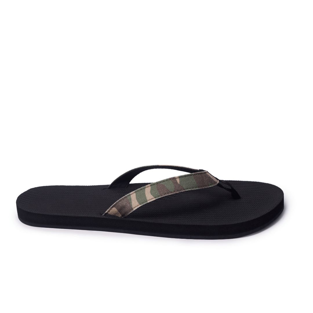 Men’s ESSNTLS Flip Flops - Black/Camo