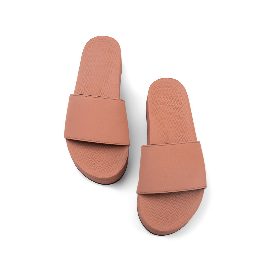 Women's Slide Platform - Rust by Indosole