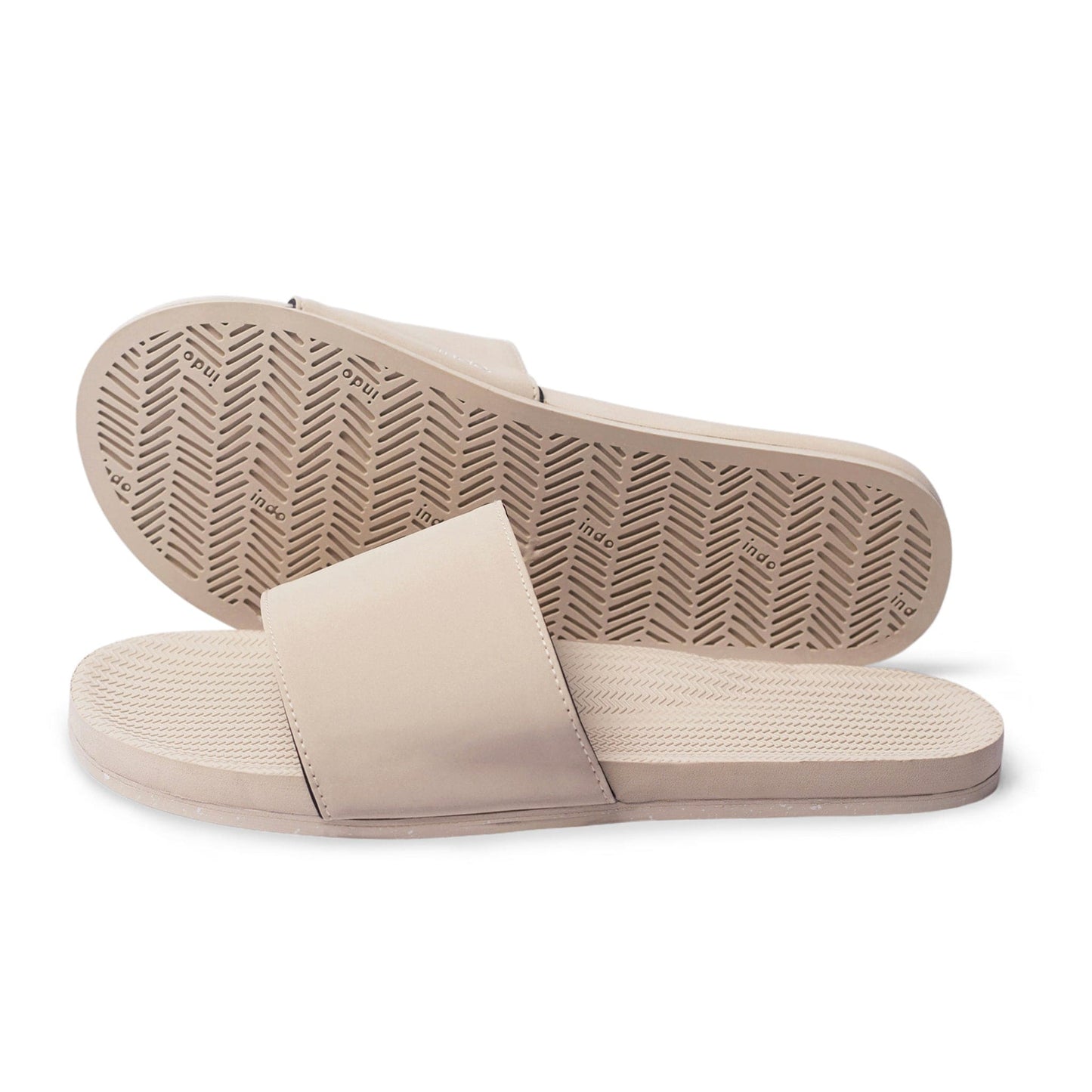 Women's Slide Sneaker Sole - Sea Salt/Sea Salt Sole by Indosole