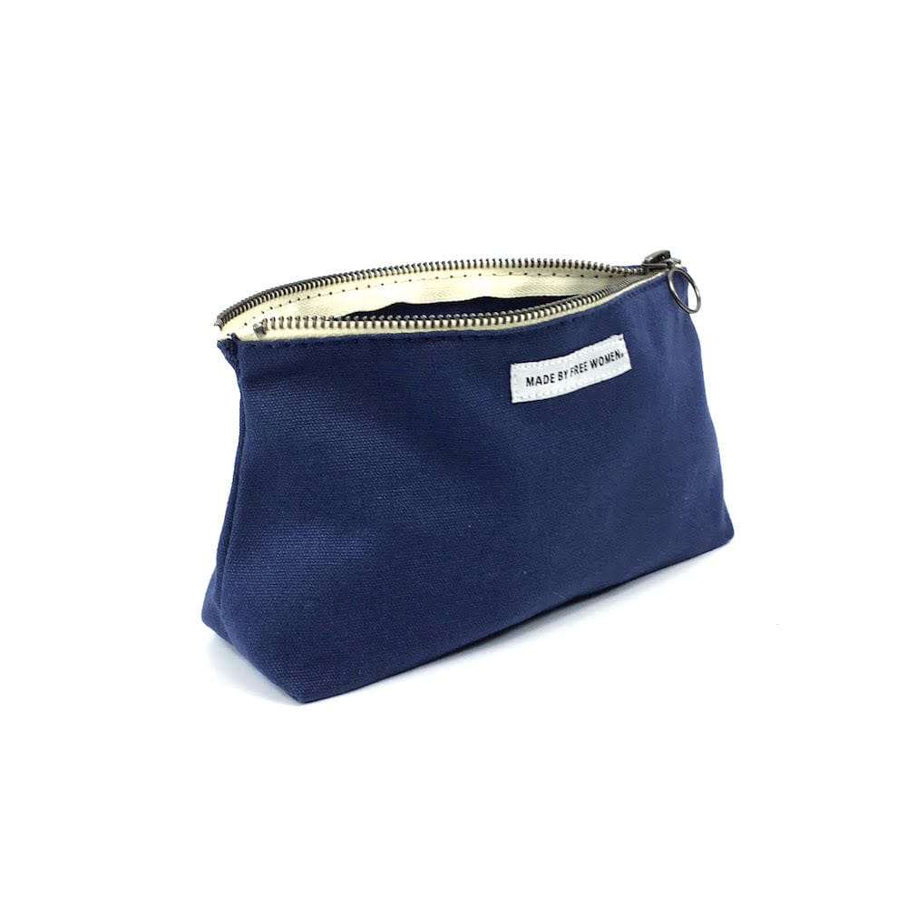 Beauty Pouch- Indigo