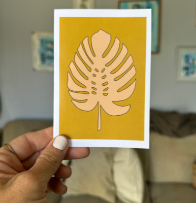 Monstera Print